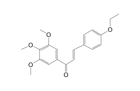 Trans-4-ethoxy-3',4',5'-trimethoxychalcone