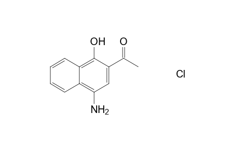 2-Acetyl-4-amino-1-naphthol HCl