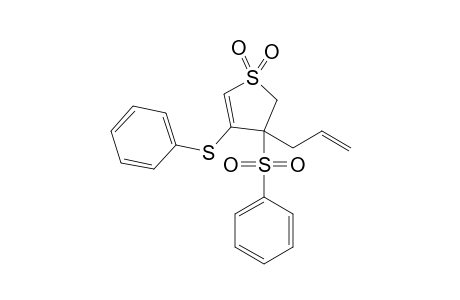 4-Allyl-4-(phenylsulfonyl)-3-(phenylthio)-2-sulfolene