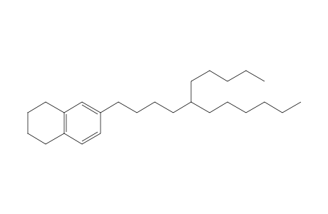 5-Pentyl-1-(5,6,7,8-tetrahydro-2-naphthyl)undecane