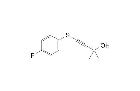 4-[(4-Fluorophenyl)thio]-2-methylbut-3-yn-2-ol