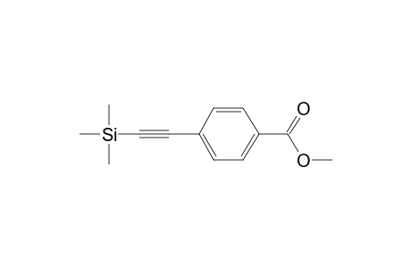 p-[(trimethylsilyl)ethynyl]benzoic acid, methyl ester