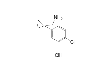 1-(p-chlorophenyl)cyclopropanemethylamine, hydrochloride