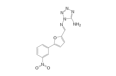 Tetrazol-5-amine, 1-[5-(3-nitrophenyl)-2-furfurylidenamino)-