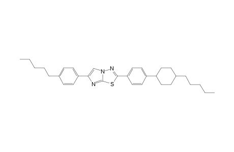 2-[4-(4-amylcyclohexyl)phenyl]-6-(4-amylphenyl)imidazo[2,1-b][1,3,4]thiadiazole