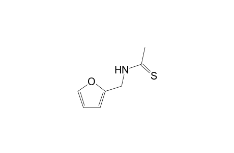 N-(2-furylmethyl)ethanethioamide