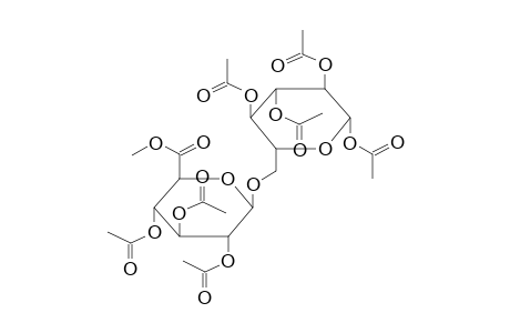 1,2,3,4-TETRA-O-ACETYL-6-O-[METHYL(2,3,4-TRI-O-ACETYL-BETA-D-GLUCOPYRANOSYL)URONATE]-BETA-D-GLUCOPYRANOSE