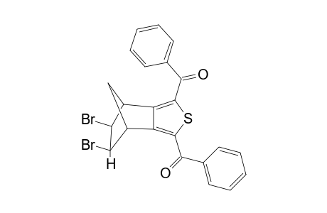 1,3-Dibenzoyl-5,6-trans-dibromo-4,5,6,7-tetrahydro-4,7-methano-2-benzothiophene