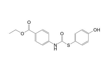 p-carboxythiocarbanilic acid, p-ethyl S-(p-hydroxyphenyl) ester