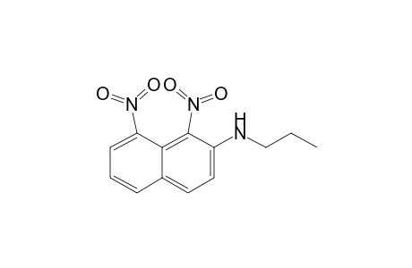 N-Propyl-1,8-dinitronaphthalen-2-amine