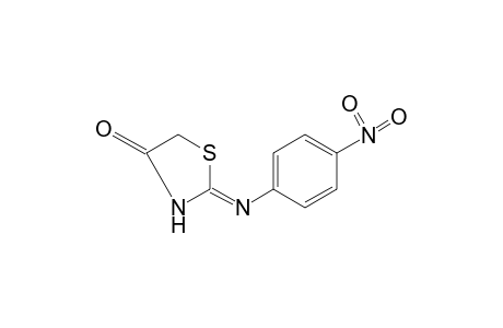 2-[(p-nitrophenyl)imino]-4-thiazolidinone