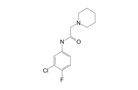 3'-chloro-4'-fluoro-1-piperidineacetanilide