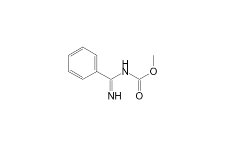 (NE)-N-[amino(phenyl)methylene]carbamic acid methyl ester