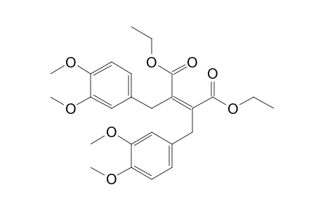 Diethyl 2,3-bis(3,4-dimethoxybenzyl)maleate