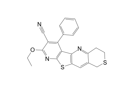 3-CYANO-2-ETHOXY-4-PHENYL-6,7-DIHYDRO-9H-PYRANO-[3,4-E]-THIENO-[3,2-B:5,4-B']-DIPYRIDINE