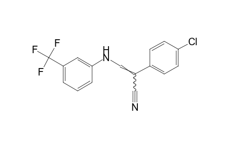 p-CHLORO-beta-(alpha,alpha,alpha-TRIFLUORO-m-TOLUIDINO)ATROPONITRILE