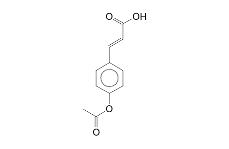 (2E)-3-[4-(Acetyloxy)phenyl]-2-propenoic acid