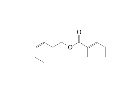 (3Z)-Hexenyl 2-methyl-2-pentenoate