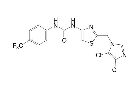 1-{2-[(4,5-Dichloroimidazol-1-yl)methyl]-4-thiazolyl}-3-(alpha,alpha,alpha-trifluoro-p-tolyl)urea