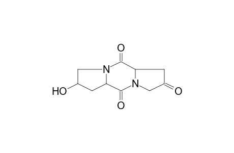 Dipyrrolo[1,2-a:-1',2'-d]pyrazine-2,5,10-trione, octahydro-7-hydroxy-