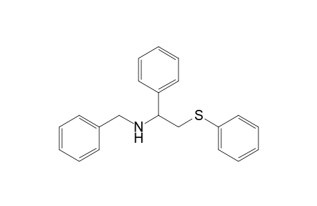 1-Phenyl-N-(phenylmethyl)-2-(phenylthio)ethanamine