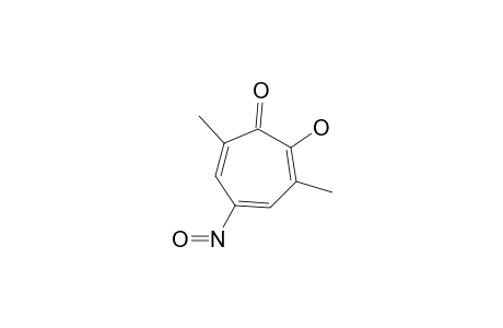 3,7-Dimethyl-5-nitrosotropolone