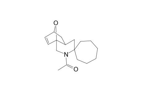 Spiro-[Cycloheptane-1,4'-11'-oxa-3'-azatricyclo[6.2.1.0(1,6)]undec-9'-ene]