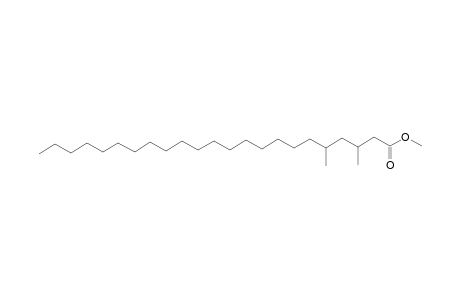 Tricosanoic acid, 3,5-dimethyl-, methyl ester, (R*,R*)-