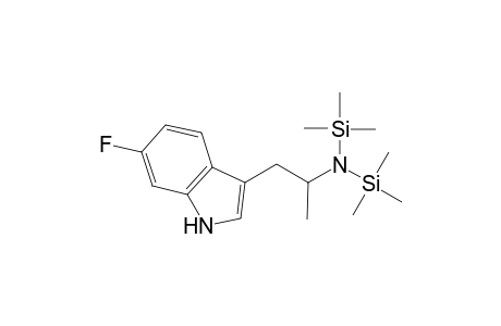 N-[2-(6-Fluoro-1H-indol-3-yl)-1-methylethyl](trimethyl)-N-(trimethylsilyl)silanamine