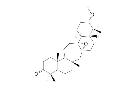 13.alpha.,14.alpha.-Epoxy-21.alpha.-methoxy-Serratan-3-one