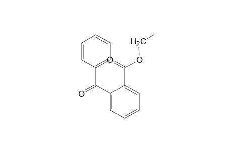 o-benzoylbenzoic acid, ethyl ester