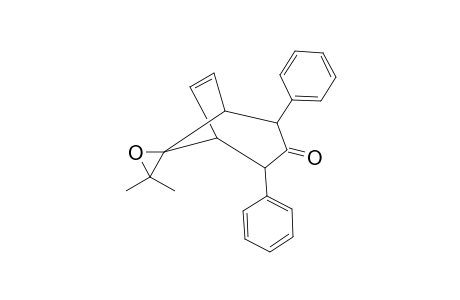 3',3'-DIMETHYL-2,4-DIPHENYLSPIRO-[BICYCLO-[3.2.1]-OCT-6-ENE-8,2'-OXIRANE]-3-ONE