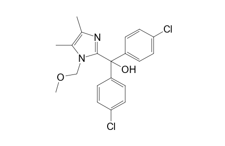 a,a-bis(p-chlorophenyl)-4,5-dimethyl-1-(methoxymethyl)imidazole-2-methanol