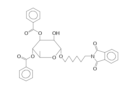 6-PHTHALIMIDOHEXYL 3,4-DI-O-BENZOYL-ALPHA-L-RHAMNOPYRANOSIDE