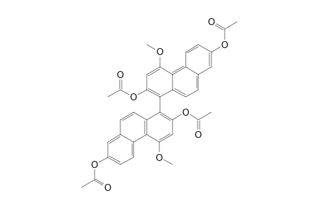 2,2',7,7'-TETRAACETOXY-4,4'-DIMETHOXY-1,1'-BIPHENANTHRYL