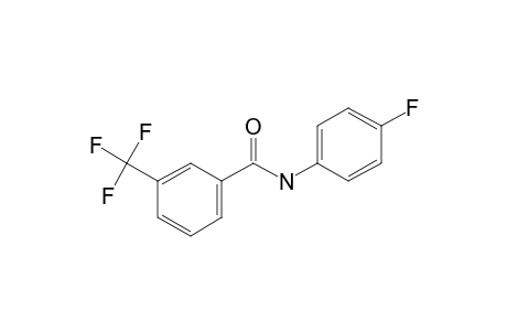 Benzamide, N-(4-fluorophenyl)-3-trifluoromethyl-