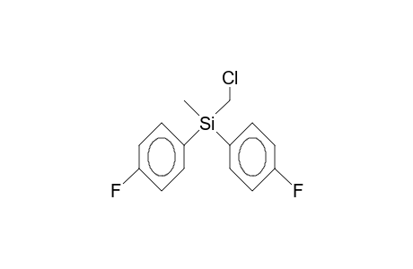 Bis(4-fluoro-phenyl)-chloromethyl-methyl-silane