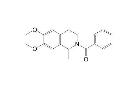 1-Methylene-2-benzoyl-6,7-dimethoxy-1,2,3,4-tetrahydroisoquinoline