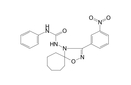 1-[3-(3-Nitrophenyl)-1-oxa-2,4-diazaspiro[4.6]undec-2-en-4-yl]-3-phenylurea
