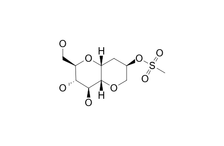 (1R,4R,6R,8R,9S,10S)-9,10-DIHYDROXY-8-HYDROXYMETHYL-2,7-DIOXABICYCLO-[4.4.0]-DECANE-4-YL-METHANESULFONATE