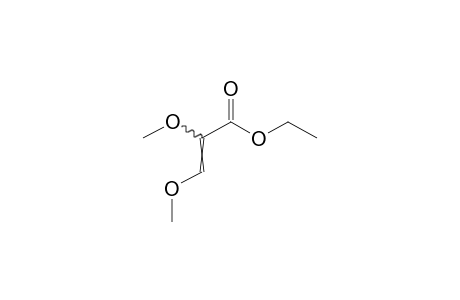 2,3-DIMETHOXYACRYLIC ACID, ETHYL ESTER