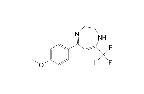 5-(4-methoxyphenyl)-7-(trifluoromethyl)-2,3-dihydro-1H-1,4-diazepine