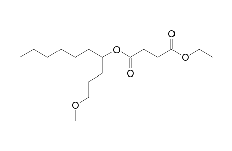 Succinic acid, ethyl 1-methoxydec-4-yl ester