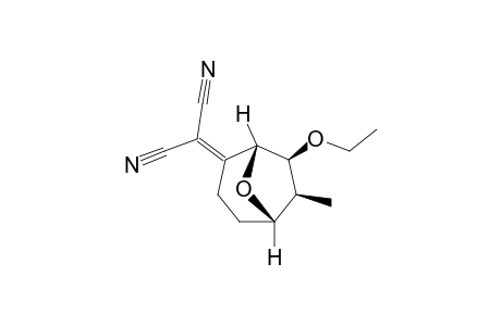 (1R,5S,6S,7S)-7-ETHOXY-6-METHYL-8-OXABICYCLO-[3.2.1]-OCTAN-2-YLIDENE-MALONO-NITRILE