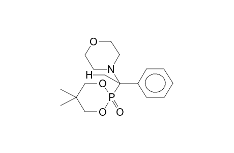2-OXO-2-(1-PHENYL-1-MORPHOLINOETHYL)-4,4-DIMETHYL-1,3,2-DIOXAPHOSPHORINANE