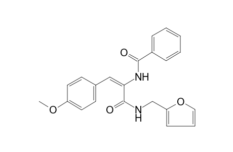 N-[(E)-1-{[(2-furylmethyl)amino]carbonyl}-2-(4-methoxyphenyl)ethenyl]benzamide