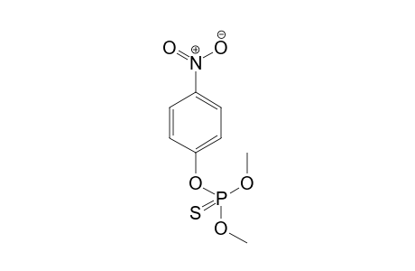 phosphorothioic acid, O,O-dimethyl O-(p-nitrophenyl) ester