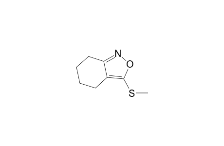 3-(methylsulfanyl)-4,5,6,7-tetrahydro-2,1-benzisoxazole