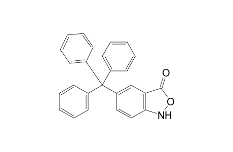 5-(triphenylmethyl)-2,1-benzisoxazole-3(1H)-one