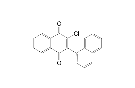 2-Chloro-3-(1'-naphthyl)-1,4-naphthoquinone